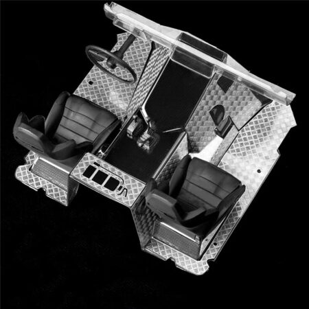 RC Car Parts Specter Car Metal Dashboard Floor Guard Plate AXIAL WRAITH 9001 2PC