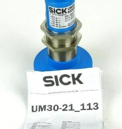 SICK UM30-215113 6036920 Ultrasonic Sensor 600 - 6000 / 8000 mm 9-30 VDC