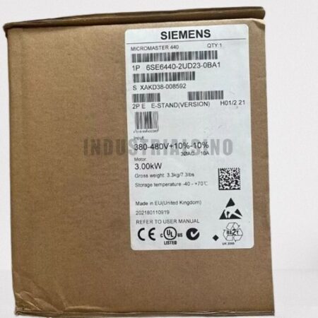 Siemens MICROMASTER440 6SE6440-2UD23-0BA1 W/out Filter 6SE6 440-2UD23-0BA1