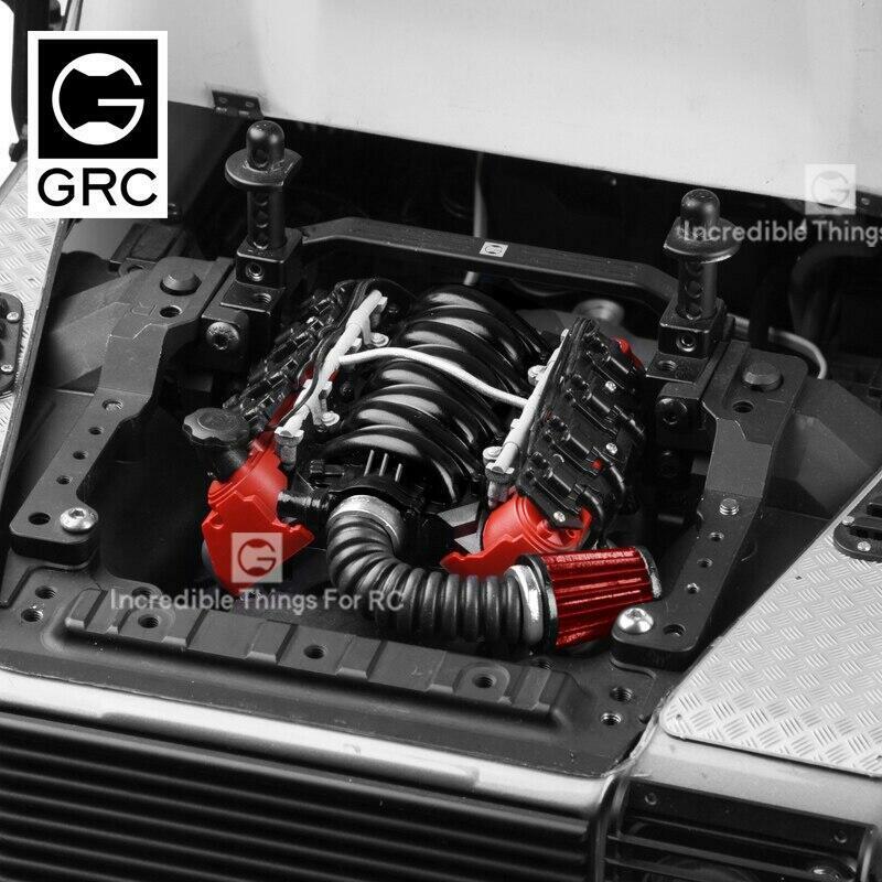 Simulation Engine Intake Air Filter Mushroom Head LS7 Engine Decor 1/10 RC LS7 - Image 5