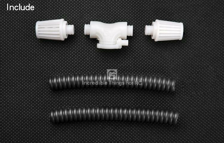 Simulation Engine Intake Air Filter Mushroom Head LS7 Engine Decor 1/10 RC LS7 - Image 7