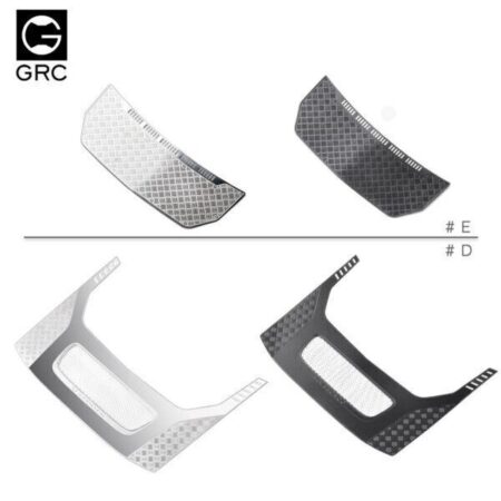 Stainless Steel Diamond Decorative Sheets For Traxxas TRX-4 Bronco Hood