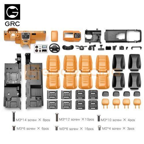 1/10 Benz Interior Full Set For Traxxas TRX4 G500 TRX6 G63 Body Simulation - Image 11