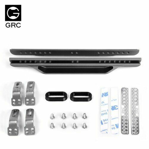 Aluminum Rock Sliders Side Bumper Pedal for TRX4 Bronco Defender TACTICALUNIT - Image 12