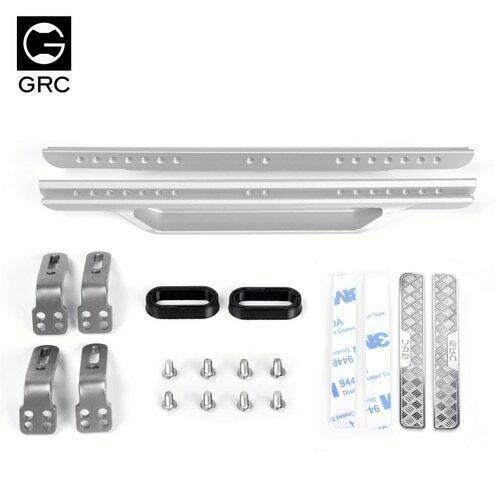 Aluminum Rock Sliders Side Bumper Pedal for TRX4 Bronco Defender TACTICALUNIT - Image 13