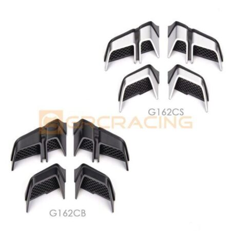Wheel Eyebrow Side Exhaust Ventilation Grille Kit For 1/10 Rc Trx4 G500 Trx6 ...