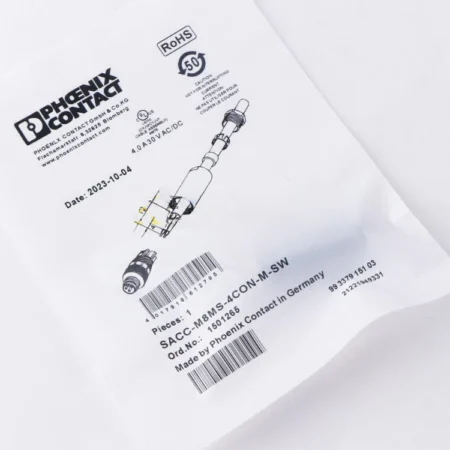 1PC NEW Phoenix Contact SACC-M8MS-4CON-M-SW Connector 1501265