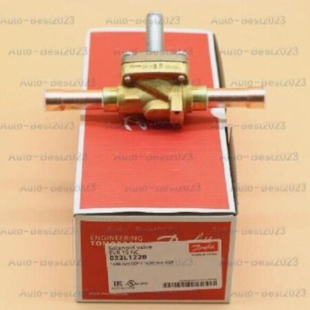 1PC New Danfoss EVR15 Solenoid Valve Brazed Connection 032L1228 16mm