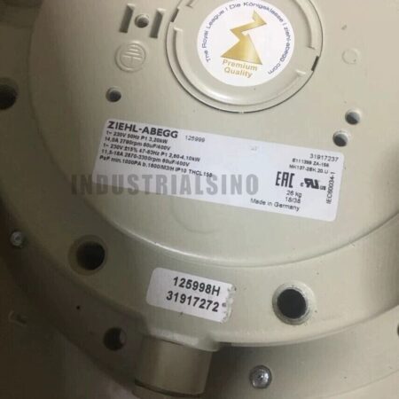 1PC ZIEHL-ABEGG RH35B-2EK.6M.2R Centrifugal Fan 230V 1.4kW High-Efficiency Motor