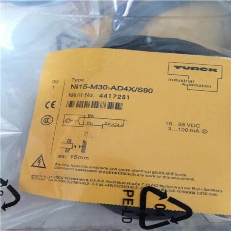 1pcs New TURCK Proximity Switch Ni15-M30-AD4X/S90