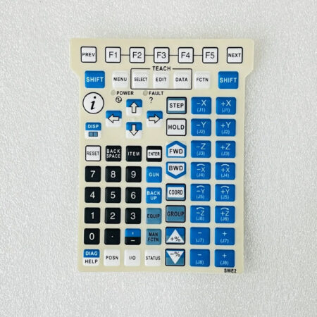 A05B-2518-C100 C212 Membrane Keypad for Fanuc SWE2 Teach Pendant Left Light