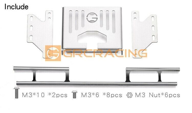 Aluminum Sport Rear Bumper For Traxxas TRX-4 Benz G500 TRX-6 G63 - Image 11