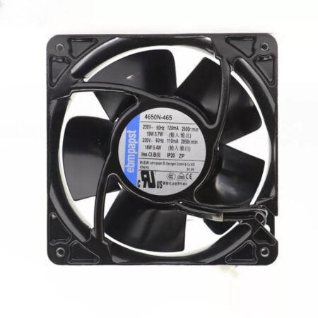 Ebmpapst Fan 4650N-465 Axial Fan 230V 18/19W 120*120*38mm Cabinet Cooling Fan