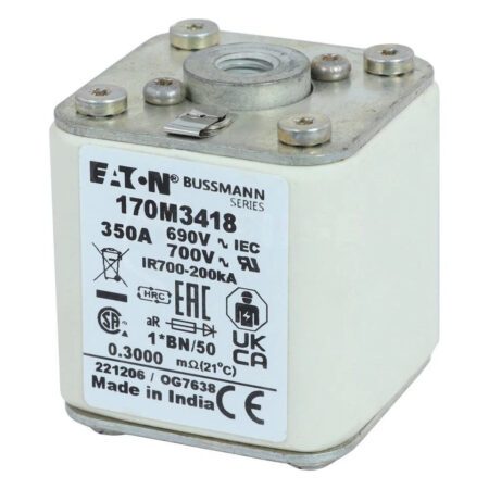 FOR BUSSMANN 170M3418 350A High Speed Fuse 690V