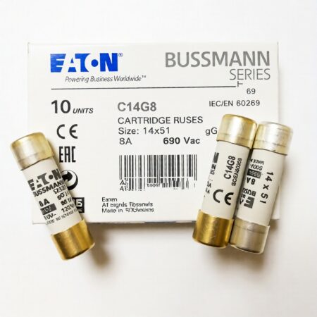 FOR BUSSMANN C14G8 Cylinder Fuse 8A 690V AC 14x51 1PC