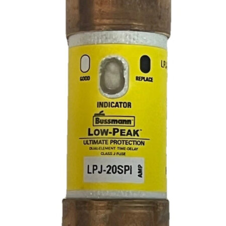 FOR BUSSMANN LPJ-20SPI (20 AMP) 600Vac Dual Element Time Delay Fuse