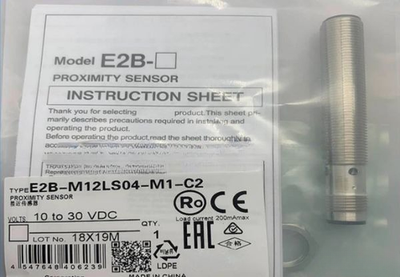 FOR E2B-M12LS04-M1-C2 OMRON Proximity Switch