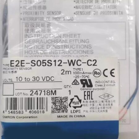FOR E2E-S05S12-WC-C2 OMRON Proximity Switch
