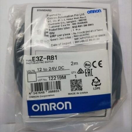 FOR E3Z-R81 New Photoelectric Switch Sensor 12-24 VDC 2M