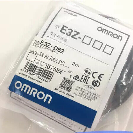 FOR E3ZG-D62 OMRON E3ZGD62 Photoelectric Sensors