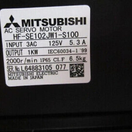 FOR HF-SE102BJW1-S100 Mitsubishi Servo Motor