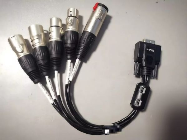 FOR Rme Hdspe Aio Hdsp 9632 New Balanced Breakout Cable