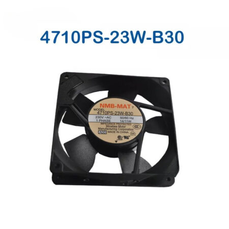 For NMB 4710PS-23W-B30 AC 230V 14/11W 120*120*25MM 2-Wires Cabinet Cooling Fan