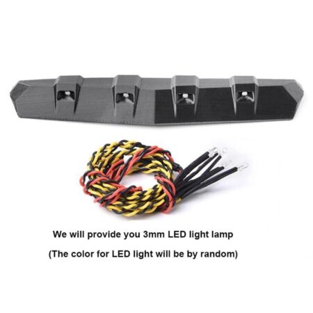 Front Top Cover D Type Defense Protection Cover for TRX4 Tactical