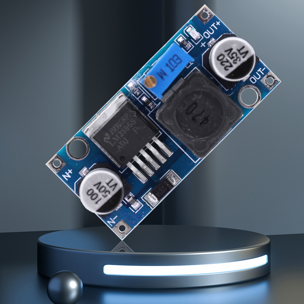 LM2596S DC-DC 3A Buck Converter Adjustable 3.2-46V Step-down Power Supply Module - Image 3
