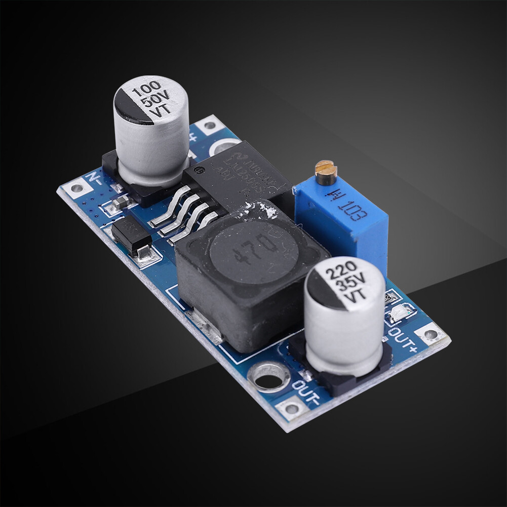LM2596S DC-DC 3A Buck Converter Adjustable 3.2-46V Step-down Power Supply Module - Image 4