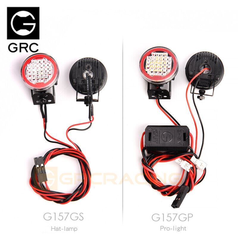 Light Spotlight Searchlight Headlights for 1/10 RC Crawler Traxxas TRX4 22mm LED - Image 5