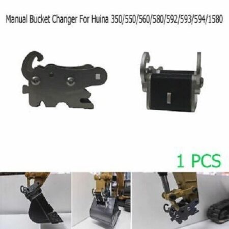 Manual Bucket Changer For Huina 350/550/560/580/592/593/594/1580 RC Excavator