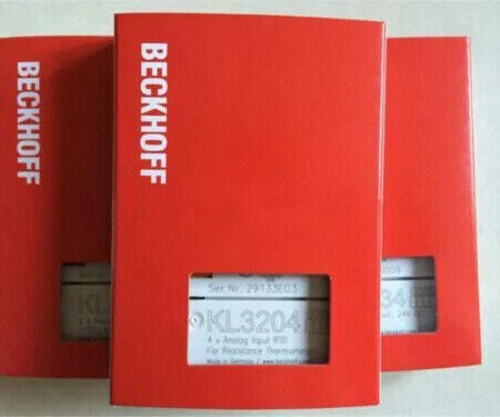 New Beckhoff KL3204 | Bus Terminal, 4CH Input, temperature, RTD (Pt100), 16 Bit