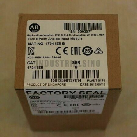 New Factory Sealed For AB 1794-IE8 SER B Flex 8 Point Analog Input Module