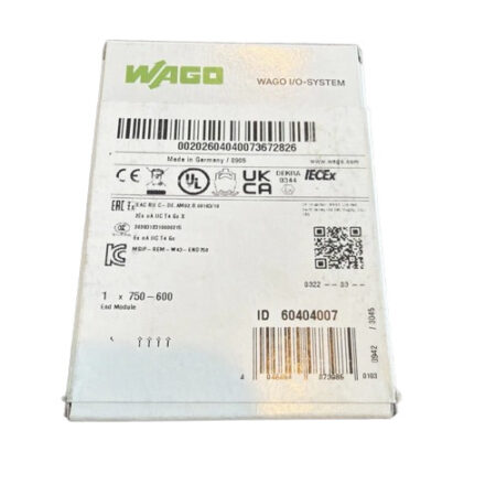 New WAGO 750-600 End Module 750600