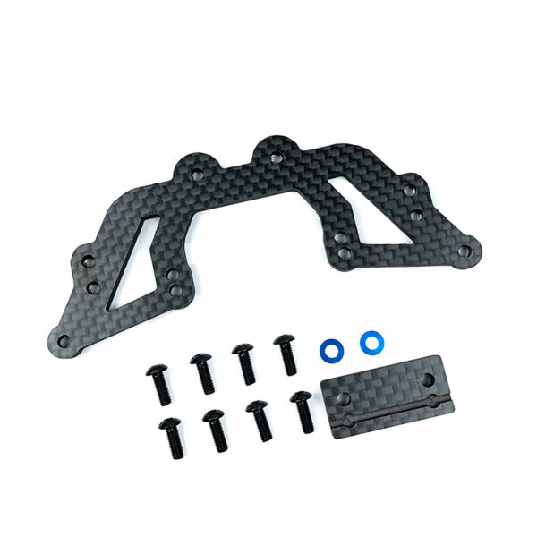 RC Car Carbon Fiber For TAMIYA XV01 Second Floor Steering Fixed Frame Mount