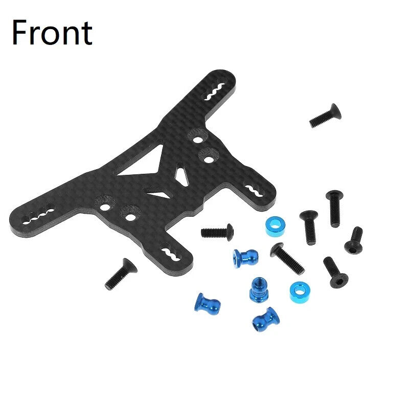 Rear-Shock-Tower-Plate-Tamiya-XV02-XV-02-Pro-58707-110-RC-Carbon-Fiber-Front-374703935853-3