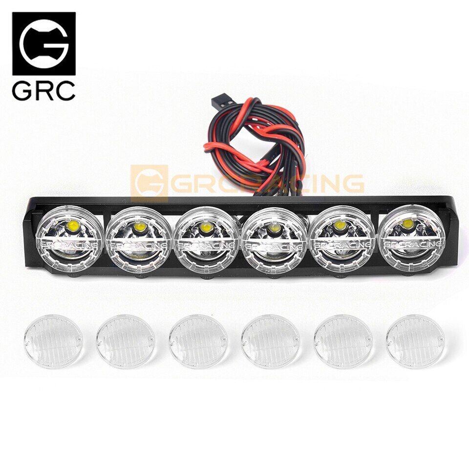 Roof spotlights for 1/10 RC track TRX-4 Tank 300 Wrangler Cherokee - Image 6