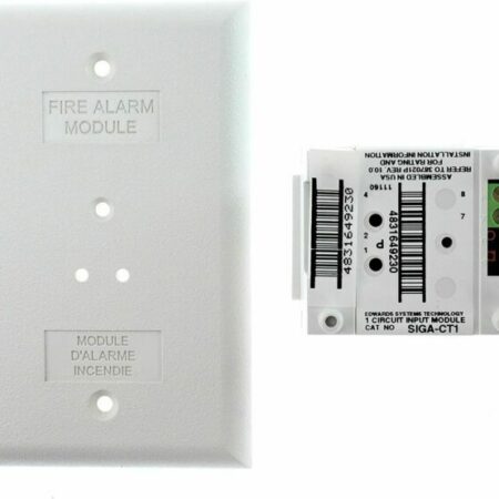 SIGA-CT1 Single Input Module for Fire Alarm System - White