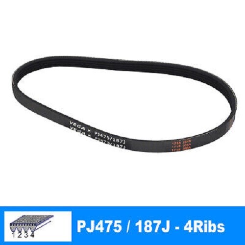 VEGA V-Belt PJ475 187J 3/4/5/6 Ribs For DIY Model Motor Belt Parts - Image 7