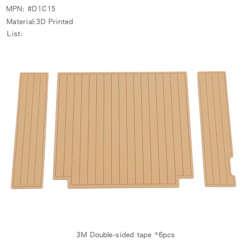 Wood Color Decorative Panels 3D Printed for Wild-Defender RD110 4Door Pickup - Image 3