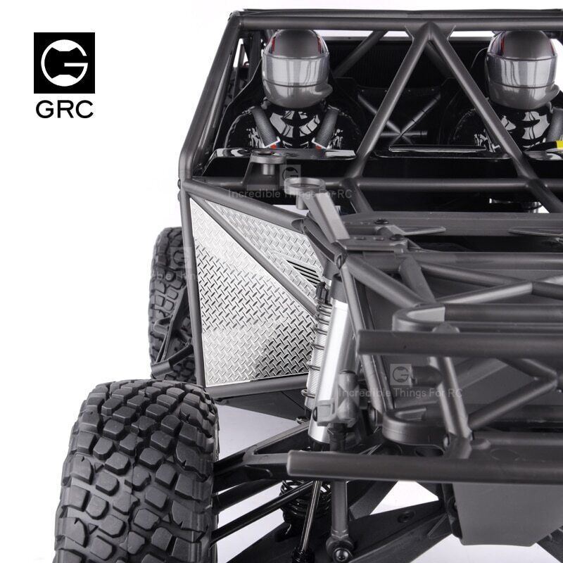 1/7 Rear Straight Axle Short Card Front Wheel Arch Metal Guard Frame - Image 3