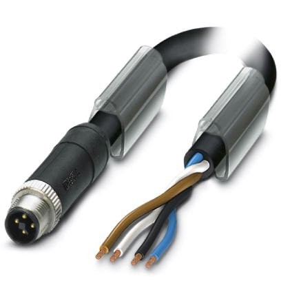 1PC FOR Phoenix Contact 1408815 SAC-4P-M12MST/100-PUR Power Cable