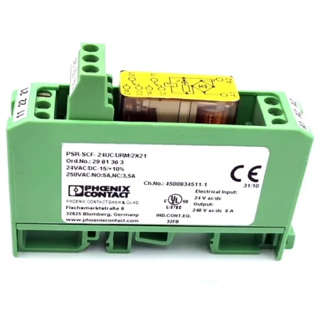 1PC NEW PHOENIX 2981363 Coupling Relay 5A 250VAC PSR-SCF-24UC/URM/2X21