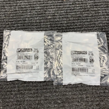 1PC NEW Phoenix Contact Ferrule AI 4-12 GY - 3200959, 12mm Sleeve