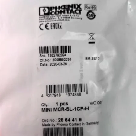 1PC NEW Phoenix Contact MINI MCR-SL-1CP-I-I 2864419 Isolator