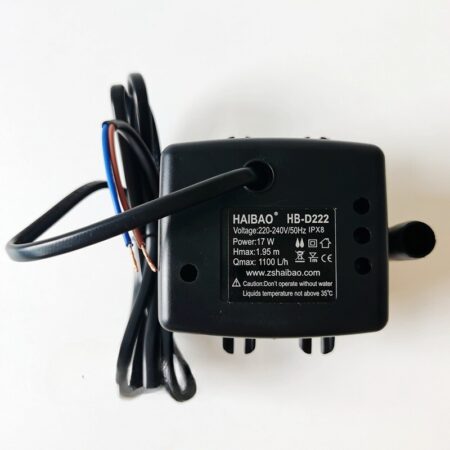 1PCS NEW HAIBAO HB-D222 220V 17W Cooling Fan Ice Maker Water Pump 1100L/h 17W