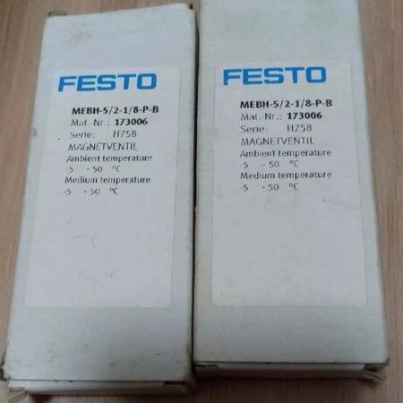 1pc New For FESTO Solenoid Valve MEBH-5/2-1/8-P-B 173006