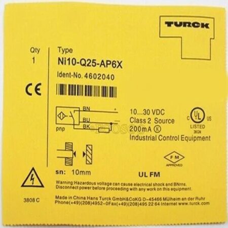 1pc TURCK PLC Switch Ni10-Q25-AP6X