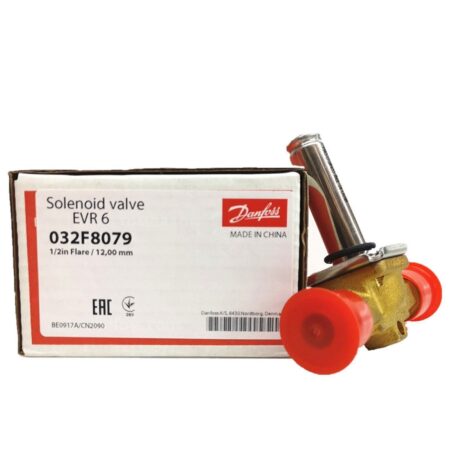 1pcs New 032F8079 Solenoid Valve EVR6 In Box For Danfoss